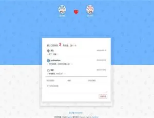 简约清新Typecho情侣专属甜蜜博客主题Cupid-蓝海网