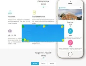 试管婴儿医疗网站模板-dedecms响应式手机端自适应织梦DEDECMS响应式物流仓储企业官网模板 手机自适应
