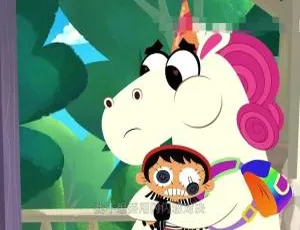 走开吧独角兽Go Away Unicorn! 国语英语双语版52集全 高清动画儿童早教益智-蓝海网
