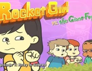 Rocket Girl英文版动画108集全 儿童早教益智英语启蒙