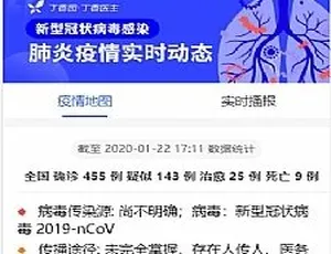 全国新型冠状病毒肺炎疫情实时分布图HTML源码-蓝海网