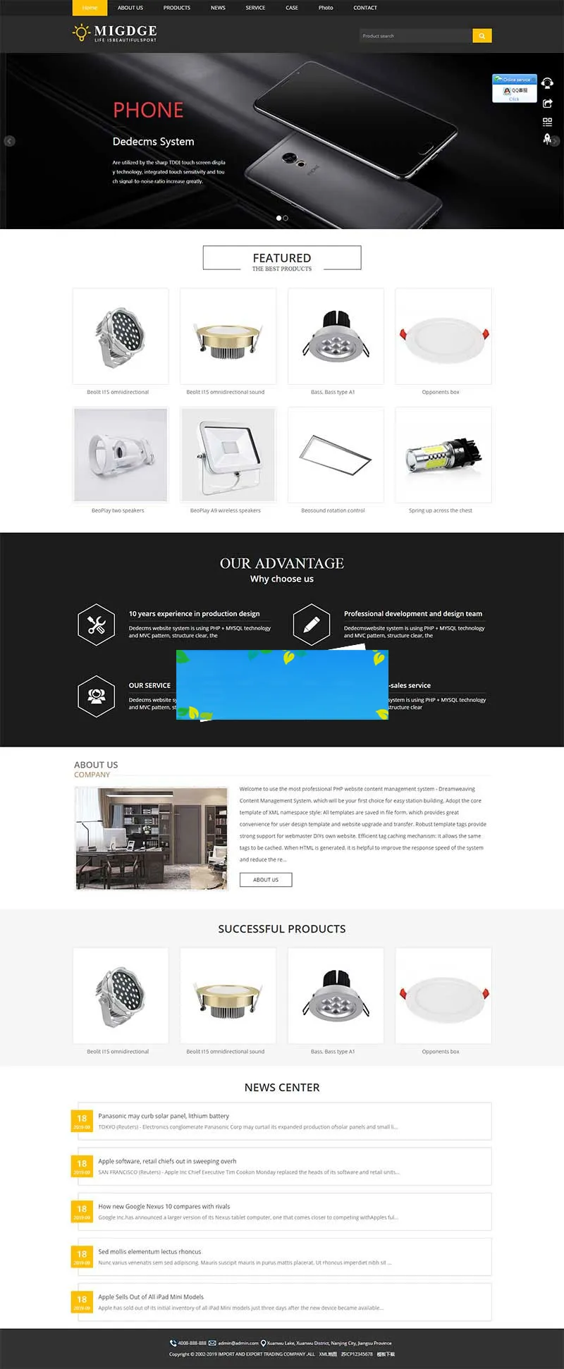 Foreign trade SEO website