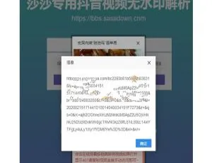 2020抖音去水印在线解析PHP工具 官方接口一键部署网站源码