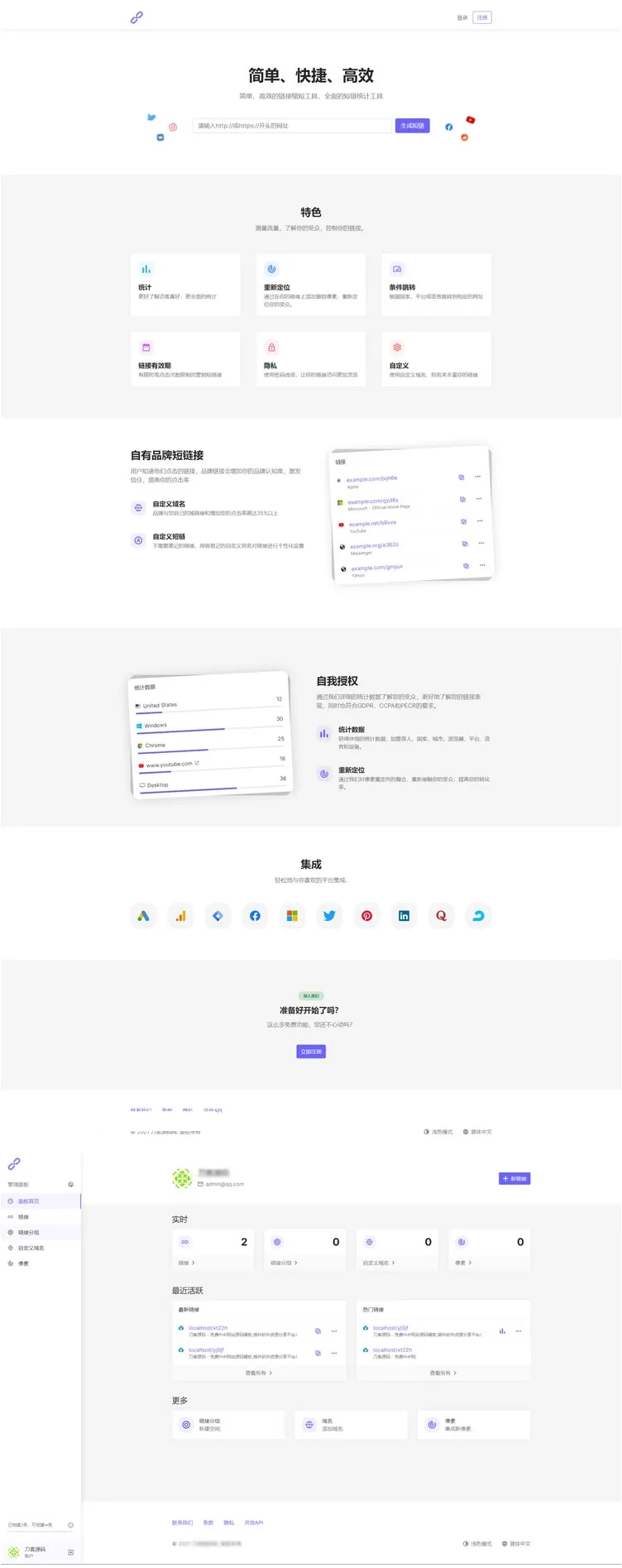Laravel短链系统