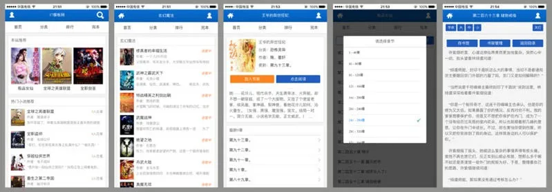 小说系统模板定制