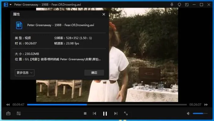 Peter Greenaway film collection