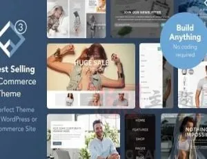 Flatsome 3.16.4中文版 | WooCommerce热门企业主题模板-蓝海网