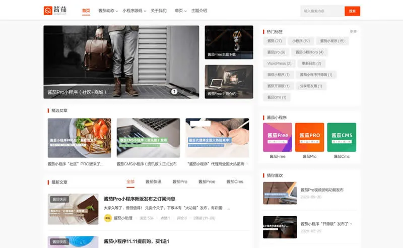 响应式SEO主题