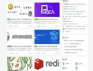 高颜值自适应Puock WordPress主题：打造个性博客必备