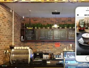 高端咖啡奶茶餐饮企业官网模板 手机电脑自适应 织梦DedeCMS响应式设计