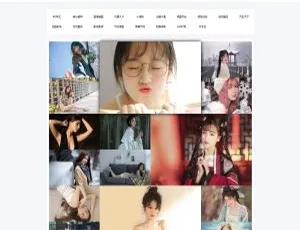 壁纸API自动采集系统-瀑布流布局自适应移动端-蓝海网