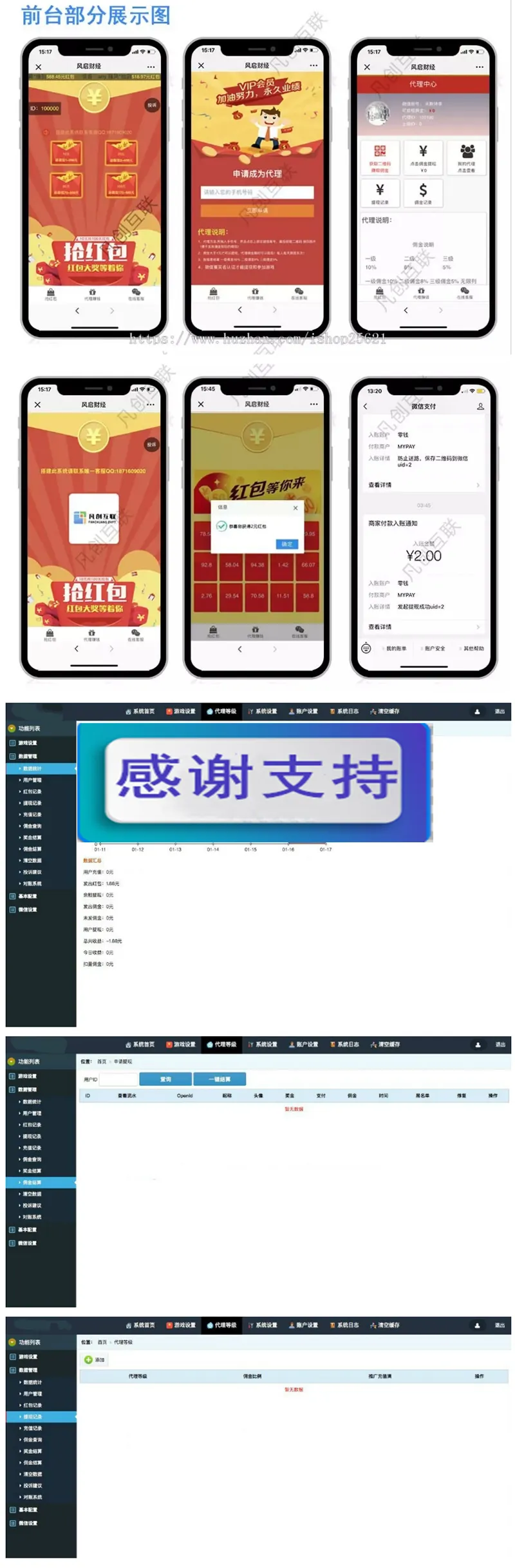 三级分销系统