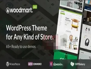 Woodmart 7.3.2中文汉化版 - 优化加速高级WooCommerce企业主题模板-蓝海网