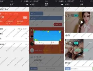 BingSNS社群拓客系统 直播分销多级供销 语音视频映客对接