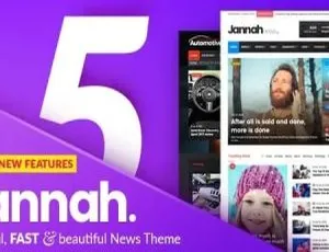 Jannah News中文版-新闻杂志CMS响应式WordPress主题-蓝海网