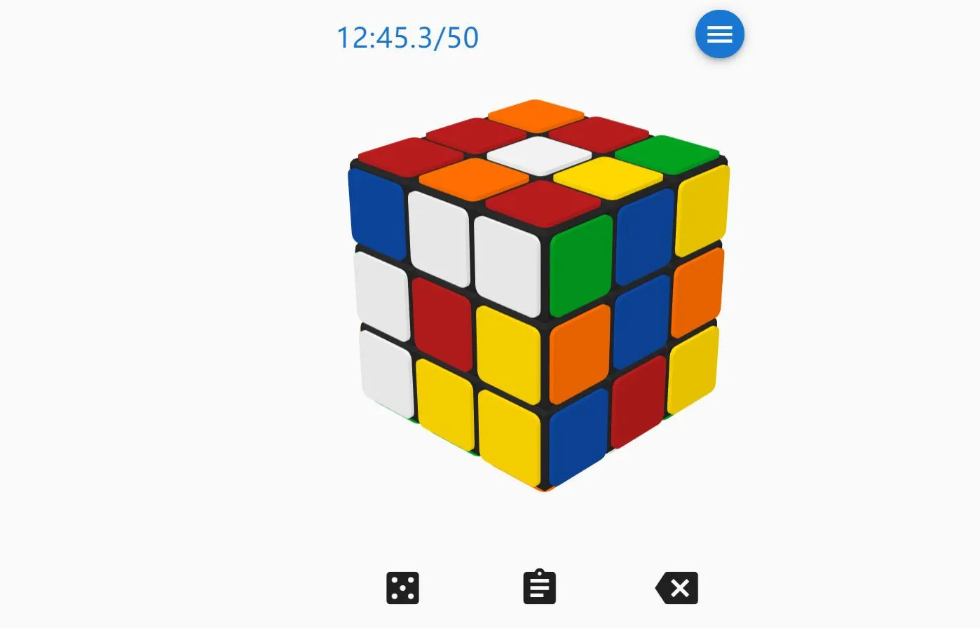 在线3D魔方模拟器