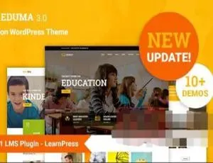 Eduma 5.2.7中文版 - 在线教育培训学校LMS响应式WordPress主题-蓝海网