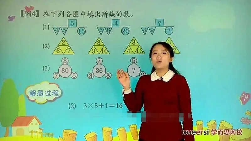 学而思二年级奥数课程