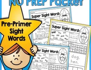 Sight Words Super Stars 英语启蒙高频词练习册 全套5册 轻松掌握常见单词Easy Phonics英语自然拼读教程 1-3阶全34集 英文字幕高清视频