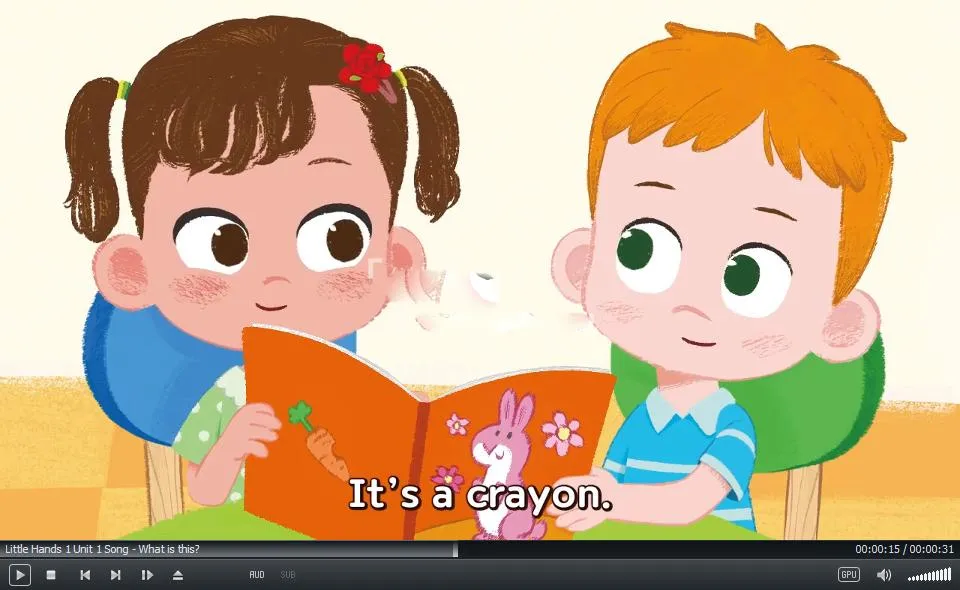 幼儿英语高清英文字幕