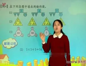 学而思小学二年级奥数视频音频合集 6个版本1200集 720P国语高清