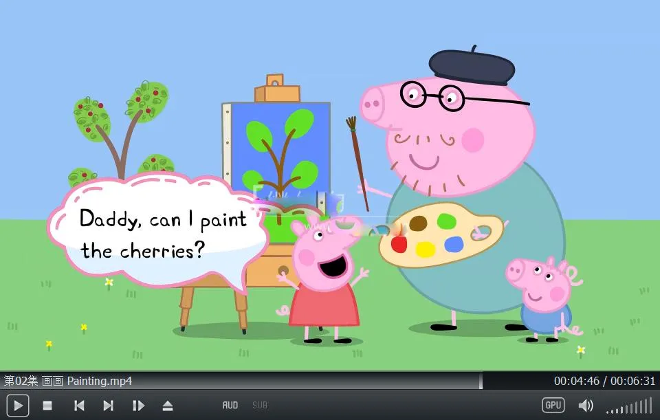 Peppa Pig English learning