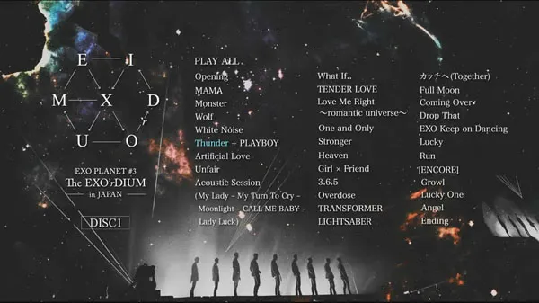 EXO 2017东京巨蛋演唱会