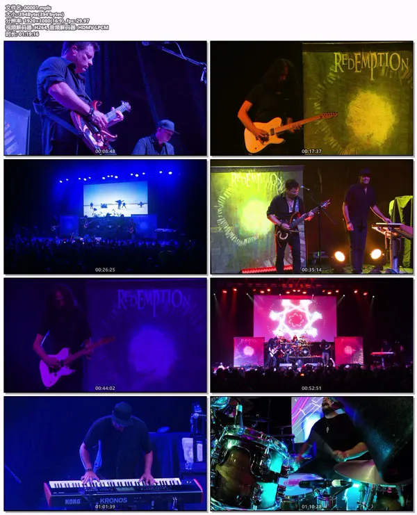 Redemption Alive in Color Blu-ray