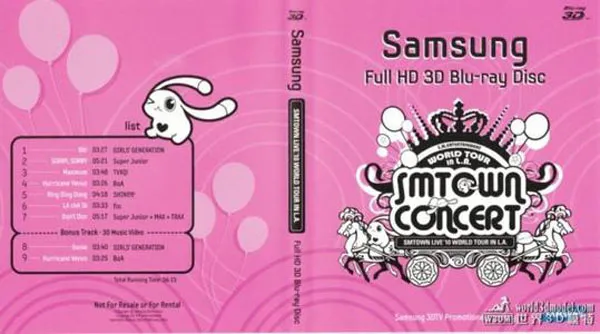 SMTOWN 2010蓝光演唱会