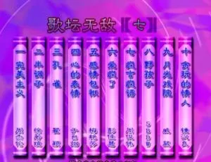 群星 - 歌坛无敌07 KTV专辑 DVD珍藏