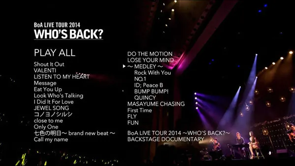 BoA 2014日巡演唱会