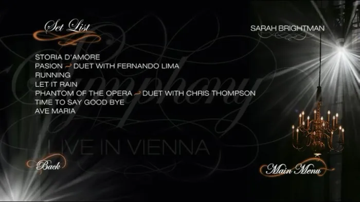 Sarah Brightman Symphony Live