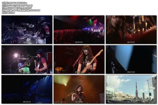 SCANDAL 2010 TEMPTATION BOX Tour