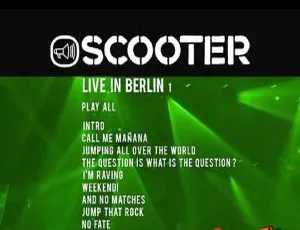 Scooter 2008柏林演唱会高清现场 DVD原盘珍藏版