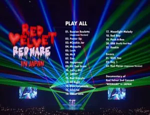 Red Velvet 2019日本演唱会REDMARE 蓝光高清全场+BDMV原盘
