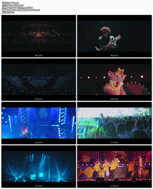 SEKAI NO OWARI Du Gara Di Du Blu-ray