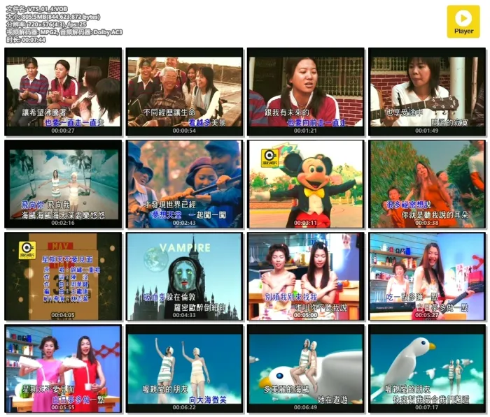 锦绣二重唱滚石MTV
