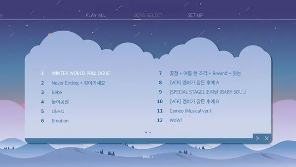 LOVELYZ Winter World 3 Blu-ray BDMV