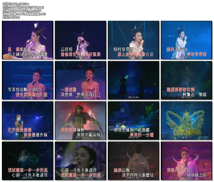 陈慧琳1997星梦情真演唱会