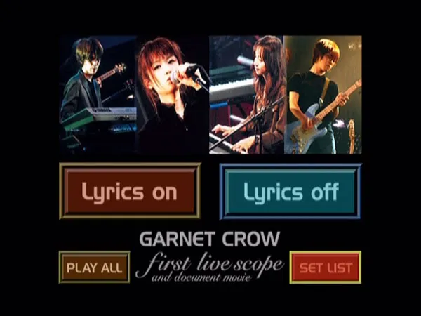 First Live Scope DVD