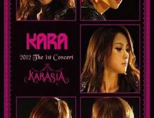 KARA 2012首尔演唱会 KARASIA 高清全场 韩国演唱会现场 经典收藏 DVD原盘