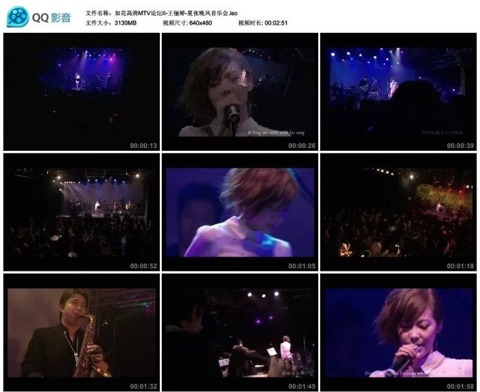 王俪婷2010演唱会DVD