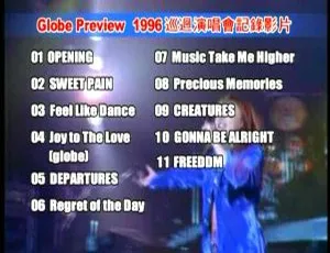 globe 1996巡演完整版：日本经典演唱会高清现场