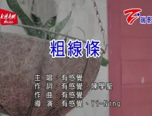 2018内地国语MV 有感觉《粗线条》官方版高清