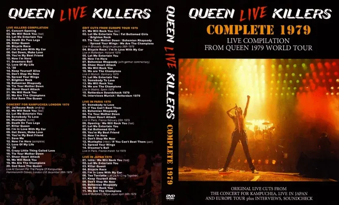 Queen Live Killers 1979