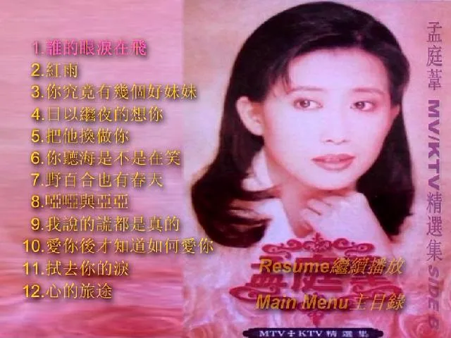孟庭苇经典歌曲合集
