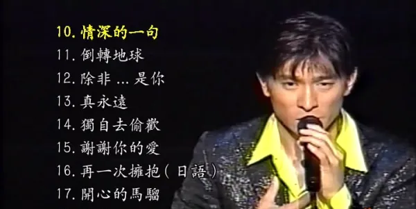 刘德华96日本演唱会