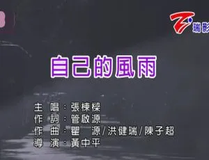 2018张栋梁《自己的风雨》国语MV高清完整版-蓝海网