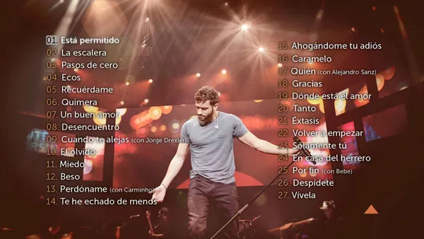 Pablo Alborán蓝光演唱会