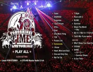 东方神起2013日本演唱会LIVE TOUR TIME蓝光高清版-蓝海网